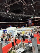Blick in die Halle der Jobmesse