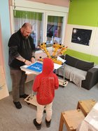 Beim Siebdrucken