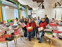 Gruppenbild der Aktion "Ein Geschenk für Gifhorn"