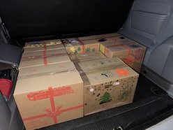 Pakete für die Johanniter